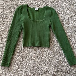 Abercrombie & Fitch  Ribbed Knit Top